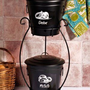 COPY - Food Storage Canisters W/ Handmade Wrought…